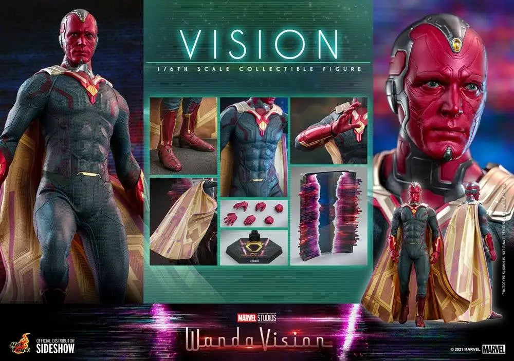 Vision 1/6 Scale Collectible Figure – Hot Toys TV Masterpiece (WandaVision) - Anime Figuren günstig kaufen