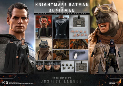 Knightmare Batman and Superman Justice League Hot Toys