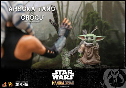 Ahsoka Tano &amp; Grogu Star Wars The Mandalorian Hot Toys