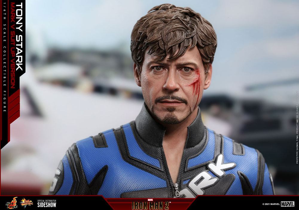 Iron Man 2 Movie Masterpiece Actionfigur Tony Stark (Mark V Suit Up Version) - Anime Figuren günstig kaufen