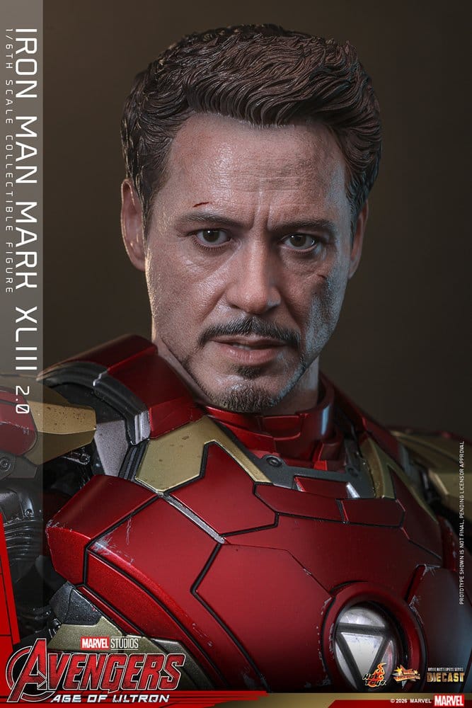 Avengers: Age of Ultron Movie Masterpiece Diecast Actionfigur 1/6 Iron Man Mark XLIII (2.0) 32 cm - Anime Figuren günstig kaufen