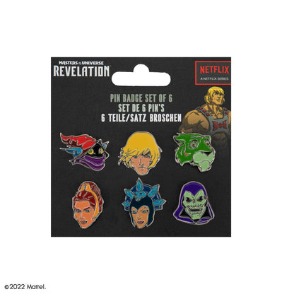 Masters of the Universe Ansteck-Buttons 6er-Pack Characters - Anime Figuren günstig kaufen