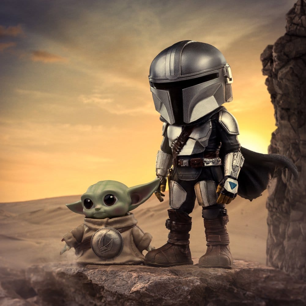 The Mandalorian & Grogu MiniCo Figur The Mandalorian and Grogu - Anime Figuren günstig kaufen