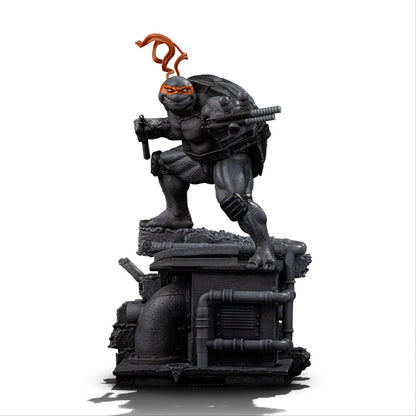 Teenage Mutant Ninja Turtles Art Scale Statue Michelangelo Black and White Variant heo exclusive - Anime Figuren günstig kaufen