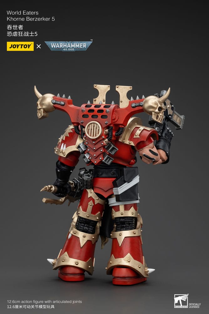 Warhammer 40k Actionfigur World Eaters Khorne Berzerker 5 - Anime Figuren günstig kaufen
