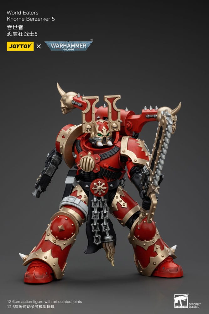 Warhammer 40k Actionfigur World Eaters Khorne Berzerker 5 - Anime Figuren günstig kaufen