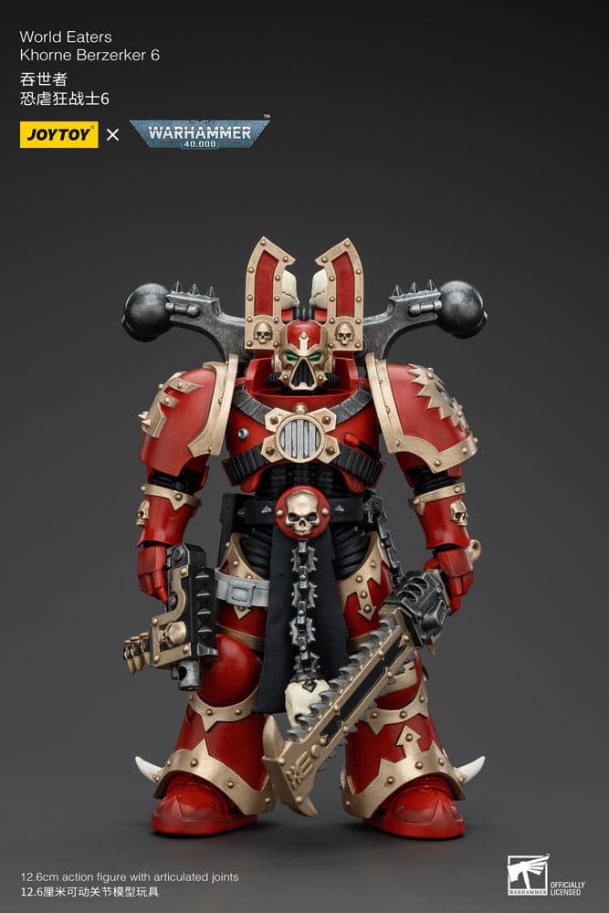 Warhammer 40k Actionfigur World Eaters Khorne Berzerker 6 - Anime Figuren günstig kaufen