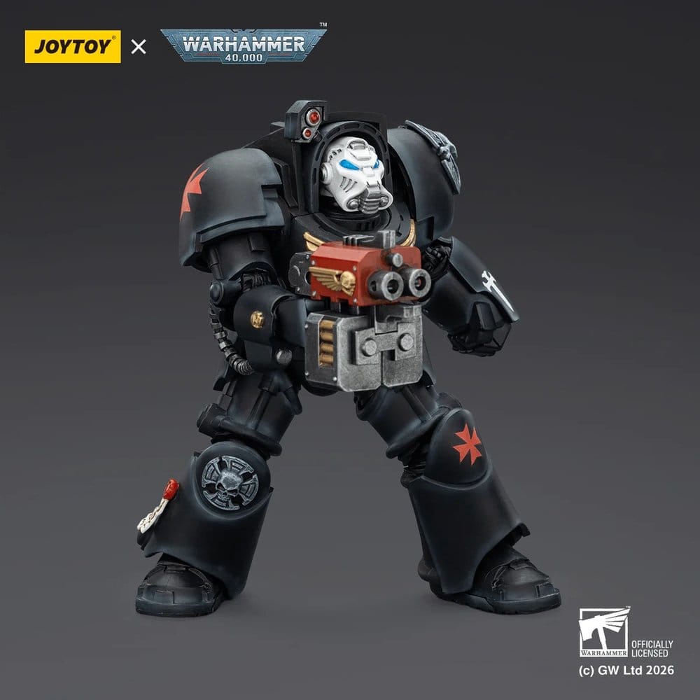 Warhammer 40,000 Actionfigur Black Templars Terminator 2 with Power Fist and Storm Bolter 14 cm - Anime Figuren günstig kaufen