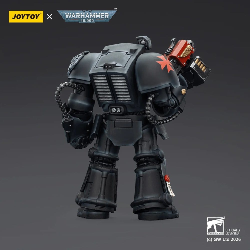 Warhammer 40,000 Actionfigur Black Templars Terminator 2 with Power Fist and Storm Bolter 14 cm - Anime Figuren günstig kaufen