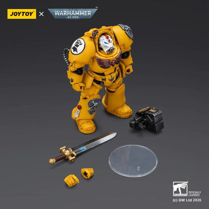 Warhammer 40,000 Actionfigur Imperial Fists Terminator 1 with Power Sword and Storm Bolter 14 cm - Anime Figuren günstig kaufen