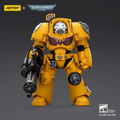 Warhammer 40,000 Actionfigur Imperial Fists Terminator 3 with Power Fist and Assault Cannon 14 cm - Anime Figuren günstig kaufen