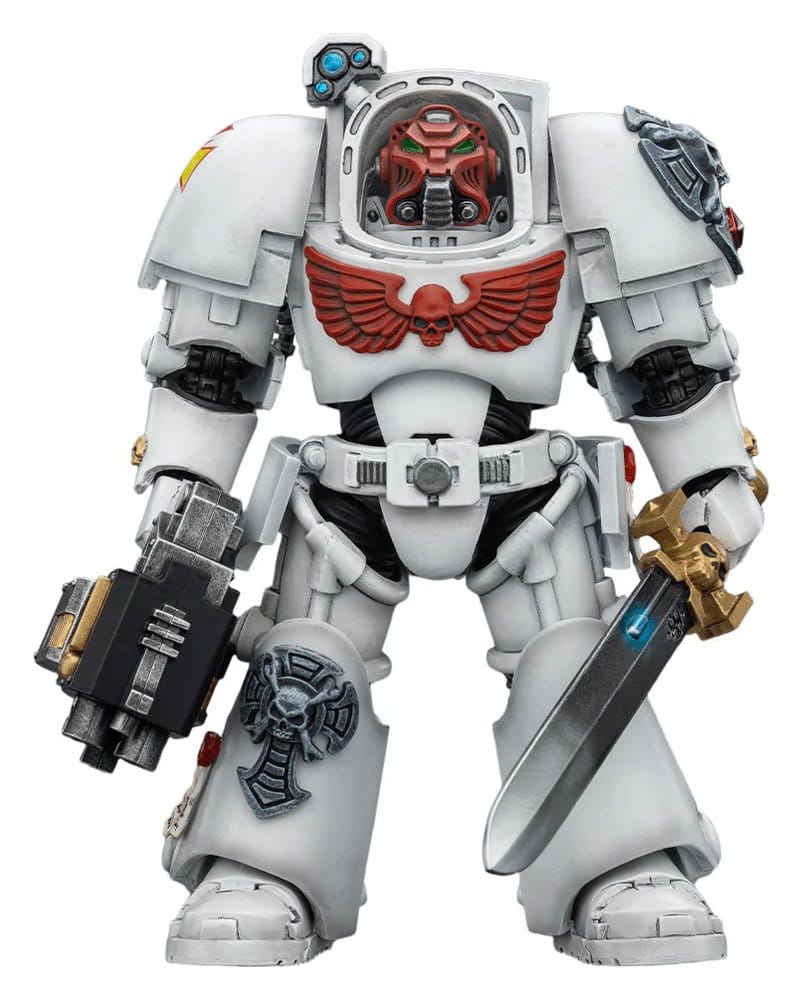 Warhammer 40,000 Actionfigur White Scars Terminator 1 with Power Sword and Storm Bolter 14 cm - Anime Figuren günstig kaufen