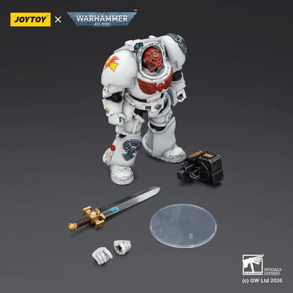 Warhammer 40,000 Actionfigur White Scars Terminator 1 with Power Sword and Storm Bolter 14 cm - Anime Figuren günstig kaufen