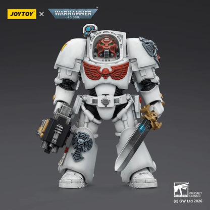 Warhammer 40,000 Actionfigur White Scars Terminator 1 with Power Sword and Storm Bolter 14 cm - Anime Figuren günstig kaufen