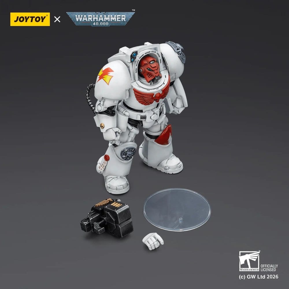 Warhammer 40,000 Actionfigur White Scars Terminator 2 with Power Fist and Storm Bolter 14 cm - Anime Figuren günstig kaufen
