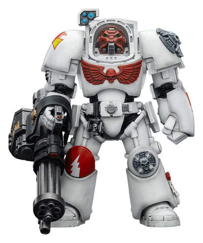 Warhammer 40,000 Actionfigur White Scars Terminator 3 with Power Fist and Assault Cannon 14 cm - Anime Figuren günstig kaufen