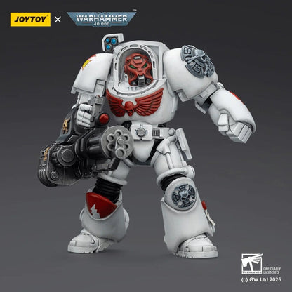 Warhammer 40,000 Actionfigur White Scars Terminator 3 with Power Fist and Assault Cannon 14 cm - Anime Figuren günstig kaufen