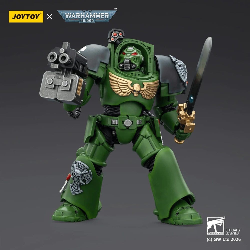 Warhammer 40,000 Actionfigur Salamanders Terminator 1 with Power Sword and Storm Bolter 14 cm - Anime Figuren günstig kaufen