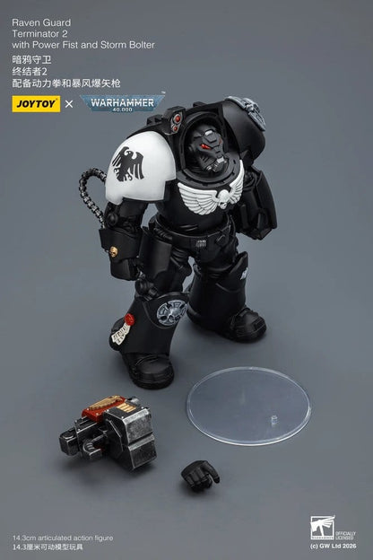 Warhammer 40,000 Actionfigur Raven Guard Terminator 2 with Power Fist and Storm Bolter 14 cm - Anime Figuren günstig kaufen
