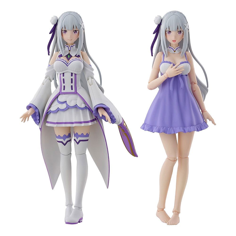 Emilia DX Ver. Plastic Model Kit Kadokawa