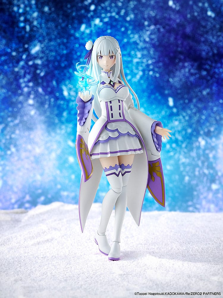Emilia DX Ver. Plastic Model Kit Kadokawa
