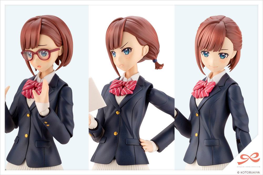 Koyomi Takanashi Ryobu High School Winter Clothes Plastic Model Kit