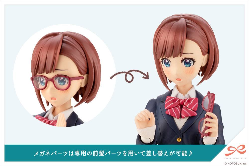 Koyomi Takanashi Ryobu High School Winter Clothes Plastic Model Kit