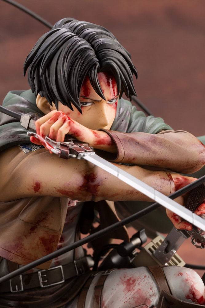 Levi Ackerman - Fortitude Ver. - Attack on Titan ARTFXJ Statue 1/7 17 cm