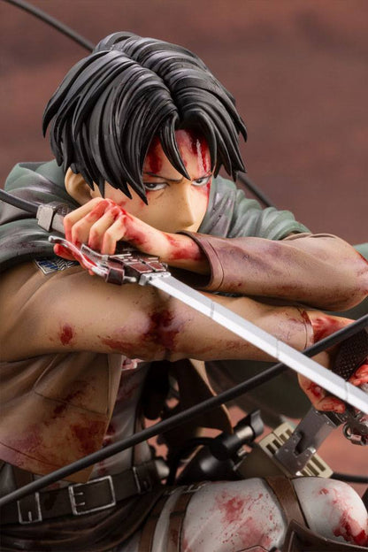 Levi Ackerman - Fortitude Ver. - Attack on Titan ARTFXJ Statue 1/7 17 cm
