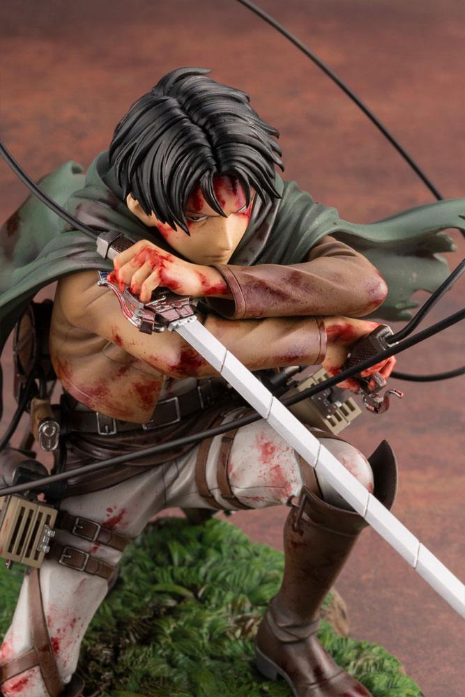Levi Ackerman - Fortitude Ver. - Attack on Titan ARTFXJ Statue 1/7 17 cm
