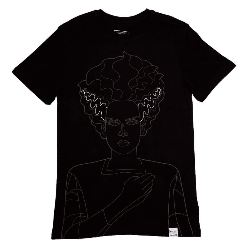 Universal Monsters by Loungefly Tee T-Shirt Unisex Bride of Frankenstein - Anime Figuren günstig kaufen