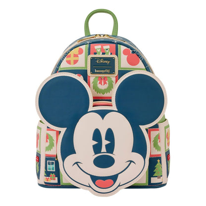 Disney by Loungefly Mini Rucksack Mickey and Minnie Holiday - Anime Figuren günstig kaufen