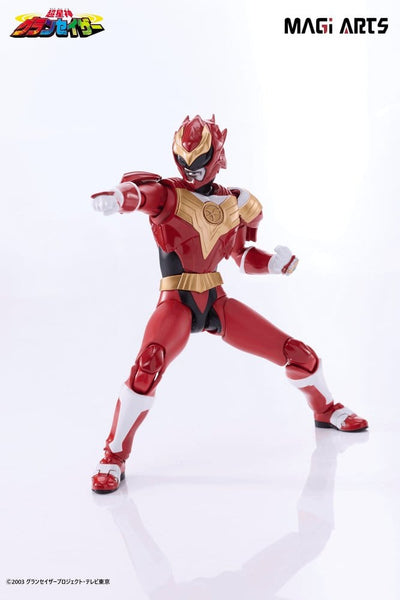 Detailansicht Chouseishin Gransazer Actionfigur Sazer Tarious