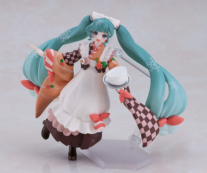 Hatsune Miku Figma Actionfigur Snow Miku: Winter Delicacy Ver. Max Factory