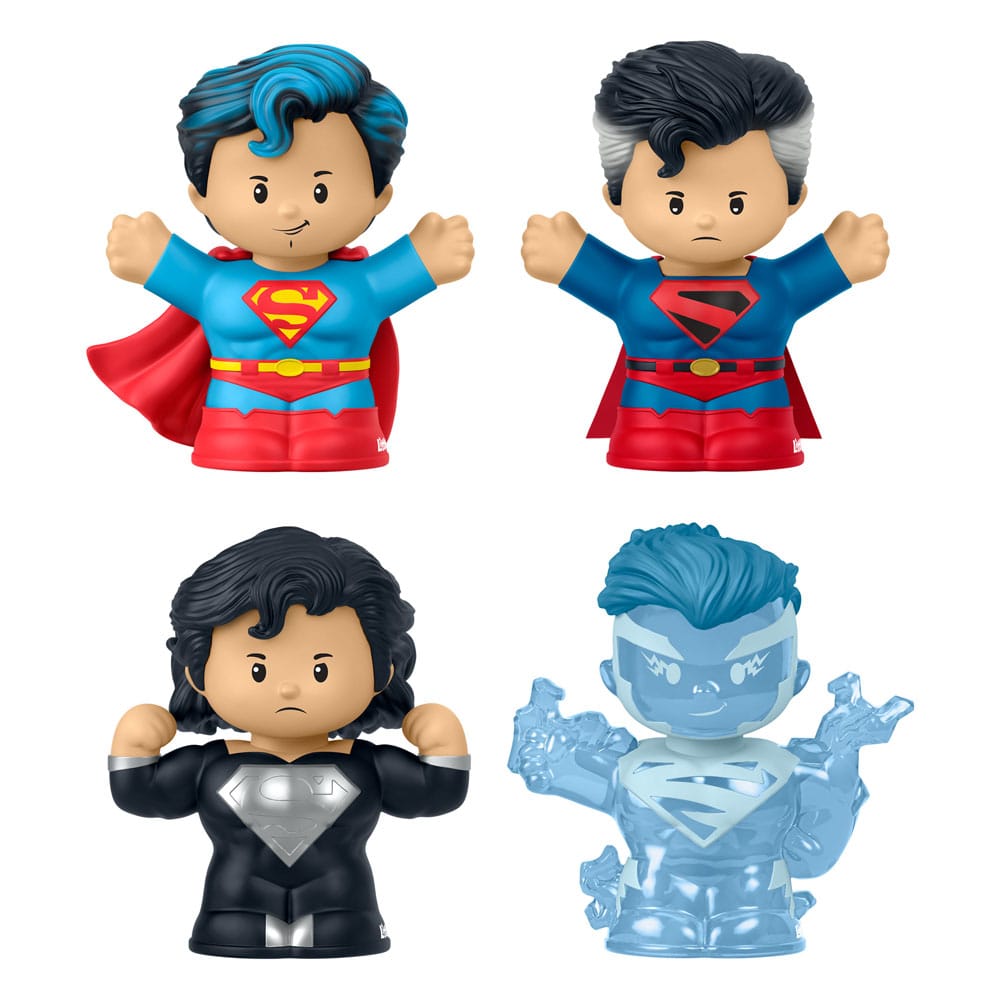 DC Comics Little People Collector Minifiguren 4er-Pack Superman: Through the Ages - Anime Figuren günstig kaufen