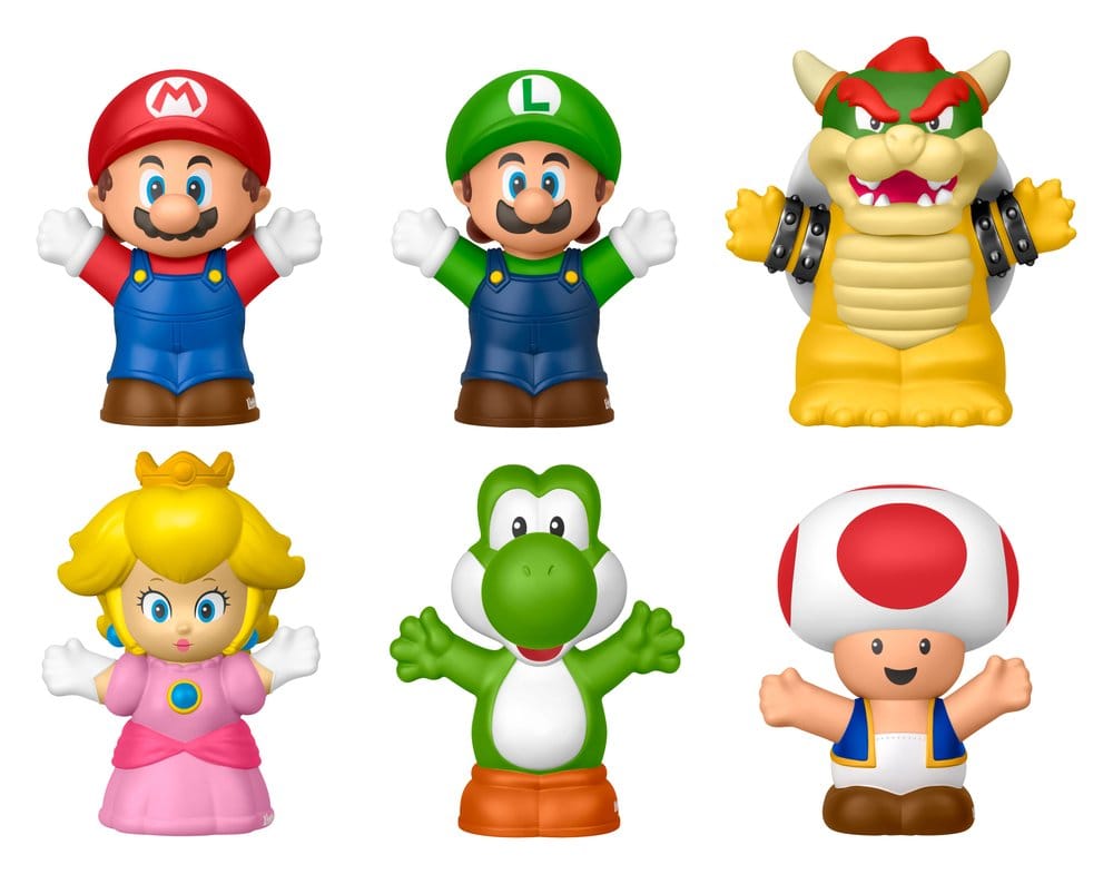 My Mario Little People Collector Minifiguren 6er-Pack - Anime Figuren günstig kaufen
