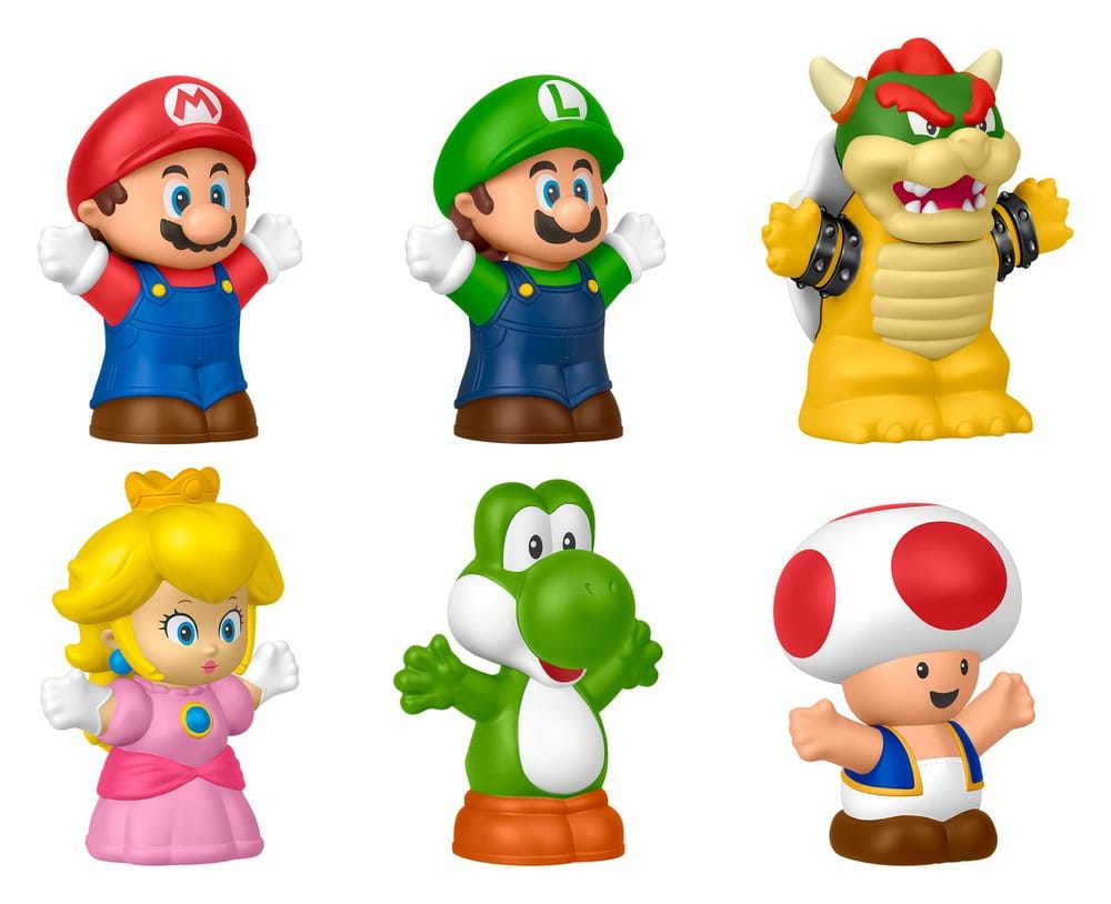 My Mario Little People Collector Minifiguren 6er-Pack - Anime Figuren günstig kaufen