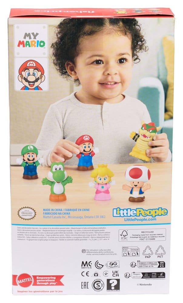 My Mario Little People Collector Minifiguren 6er-Pack - Anime Figuren günstig kaufen