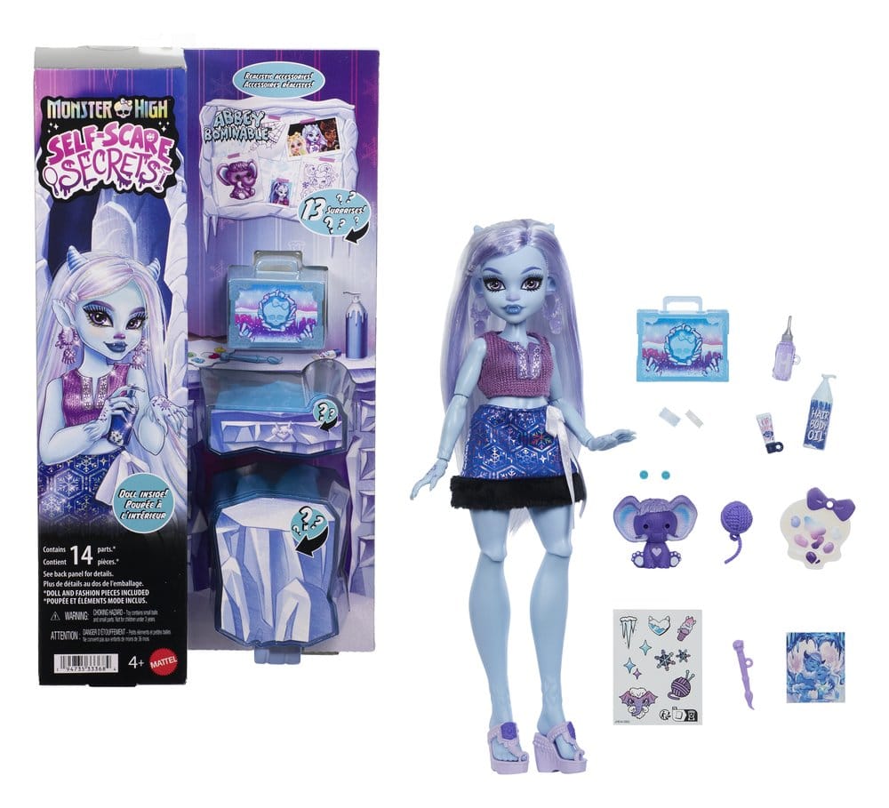 Monster High Self-Scare Secrets Puppe Abbey Bominable - Anime Figuren günstig kaufen