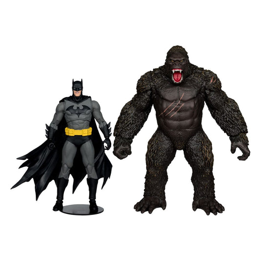 DC Justice League Monsterverse DC Multiverse Actionfiguren 2er-Pack Batman & Kong - Anime Figuren günstig kaufen