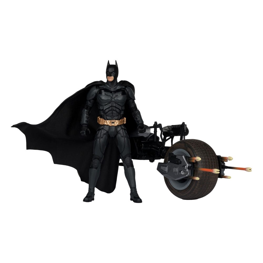 The Dark Knight DC Multiverse Actionfigur mit Fahrzeug Batman & The Batpod - Anime Figuren günstig kaufen