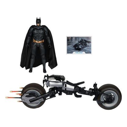 The Dark Knight DC Multiverse Actionfigur mit Fahrzeug Batman & The Batpod - Anime Figuren günstig kaufen