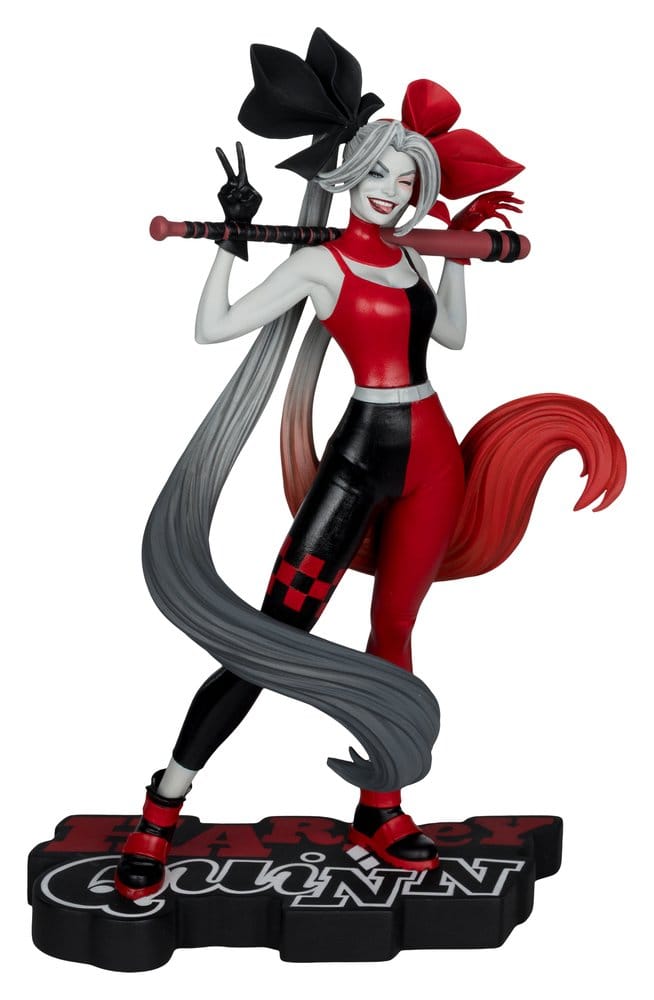 DC Direct Harley Quinn: Red, White & Black Statue Harley Quinn by Alex Garner - Anime Figuren günstig kaufen