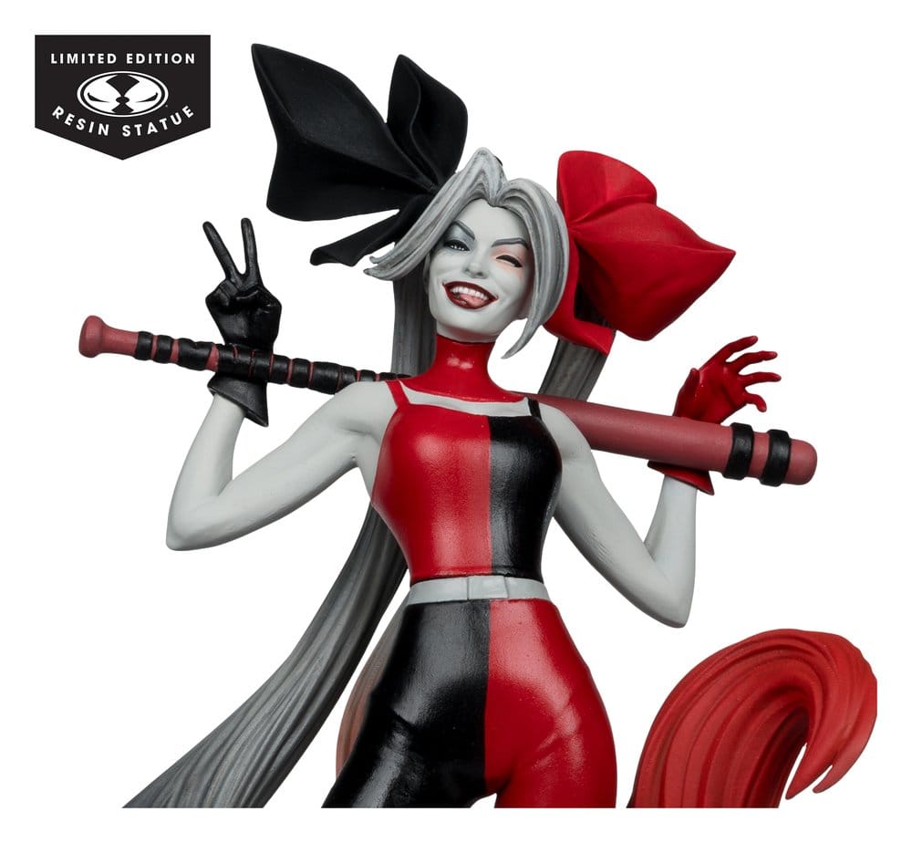 DC Direct Harley Quinn: Red, White & Black Statue Harley Quinn by Alex Garner - Anime Figuren günstig kaufen
