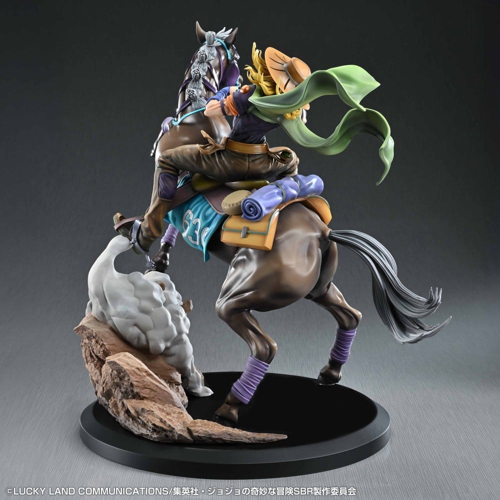 JoJo's Bizarre Adventure: Steel Ball Run Figur Gyro Zeppeli & Valkyrie - Anime Figuren günstig kaufen