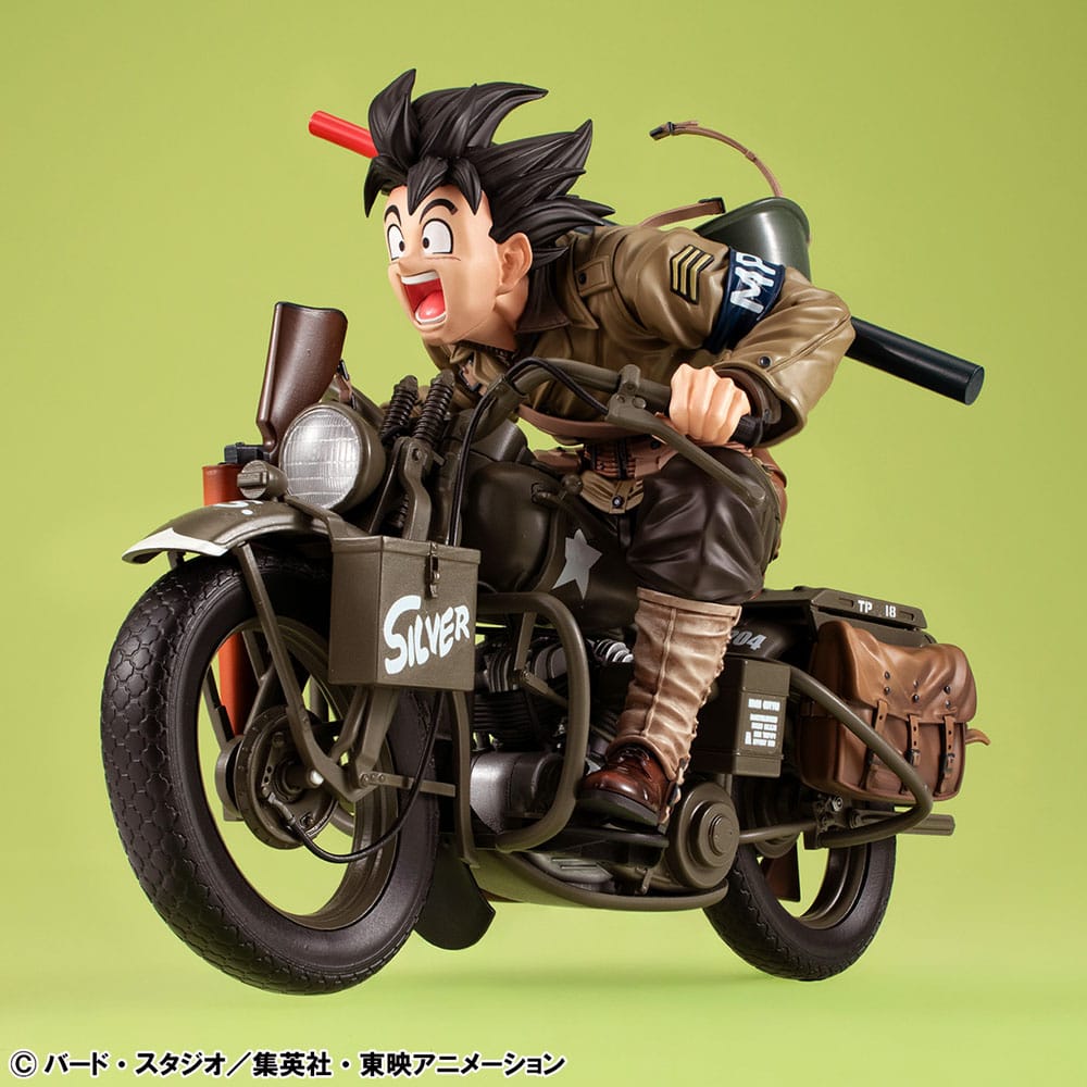 Diorama Son Goku & Bike Dragonball Z 05 Desktop Real McCoy MegaHouse