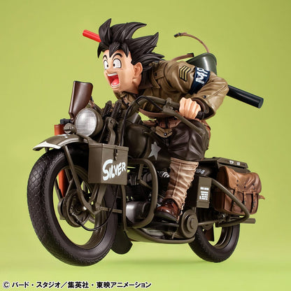 Diorama Son Goku & Bike Dragonball Z 05 Desktop Real McCoy MegaHouse