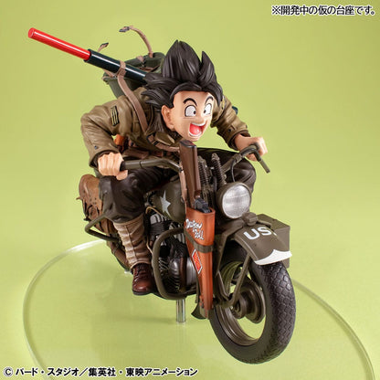 Diorama Son Goku & Bike Dragonball Z 05 Desktop Real McCoy MegaHouse