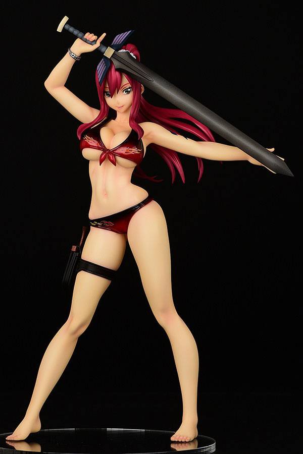 Erza Scarlet: Swimwear Gravure Style Fire Ver. Orca Toys
