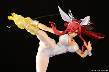 Erza Scarlet High Kick White Bunny Ver. Orca Toys
